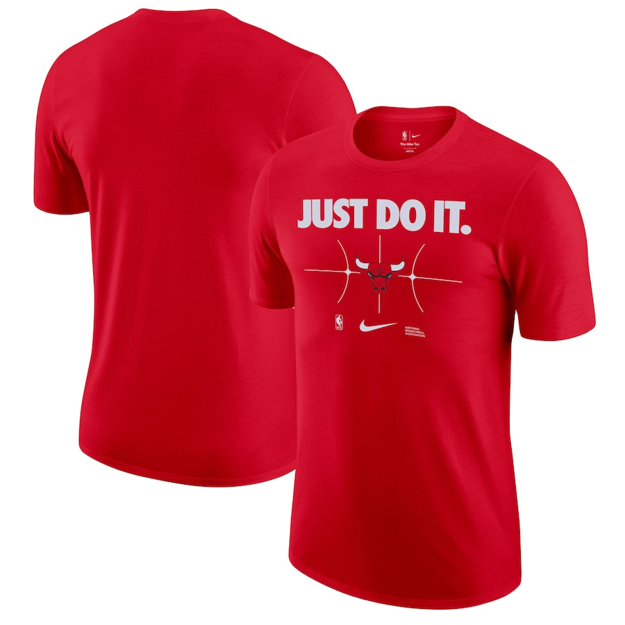 Men 2024 NBA Chicago Bulls red Tshirts->nba t-shirts->Sports Accessory